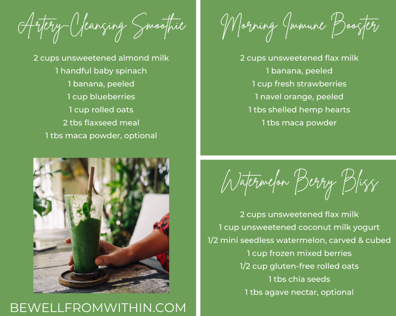 3 Post-Holiday Smoothie Recipes