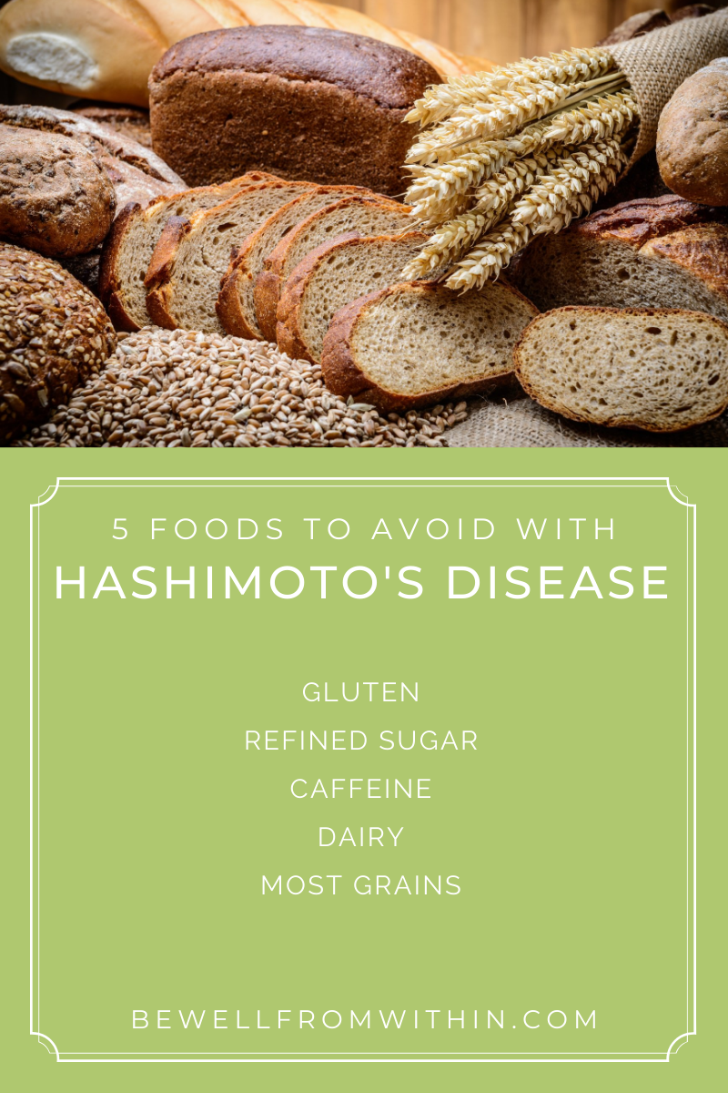 5 Foods to Avoid with Hashimoto's Disease