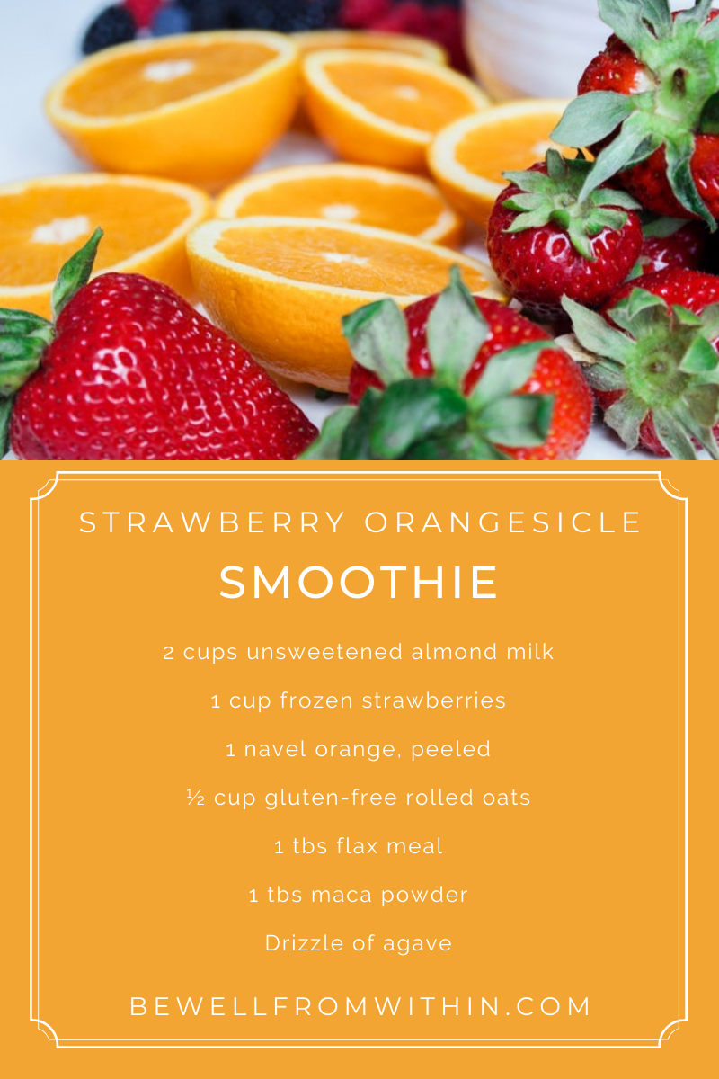 Strawberry Orangesicle Smoothie