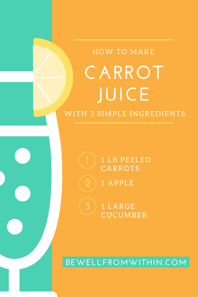 super simple carrot juice recipe
