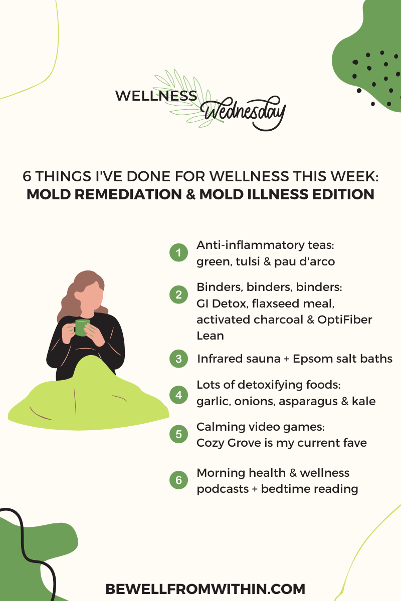 6 Things I've Done for Wellness This Week to Heal From Mold Illness